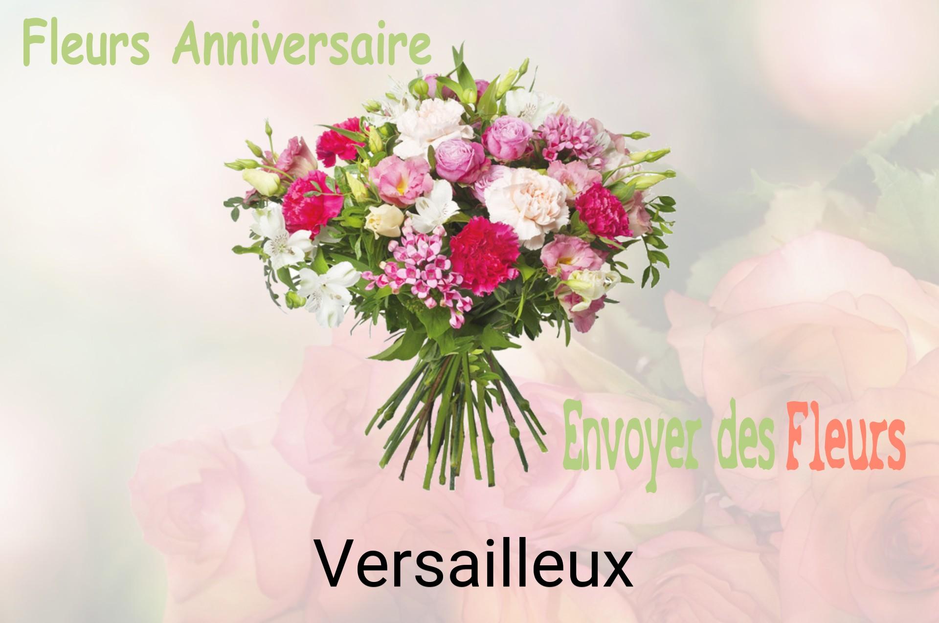 Bouquet de fleurs d’anniversaire livré à Versailleux